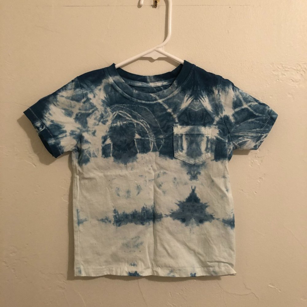 Indigo Dyed 3T Shirt